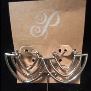 Plunder Silver Earrings